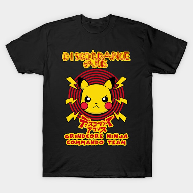 Grindcore Ninja Commando Team! T-Shirt by lilmousepunk